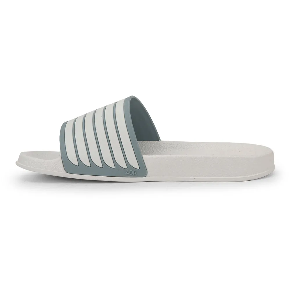 A-HA By Liberty OCEAN-W2 White Women Home Wear Slide