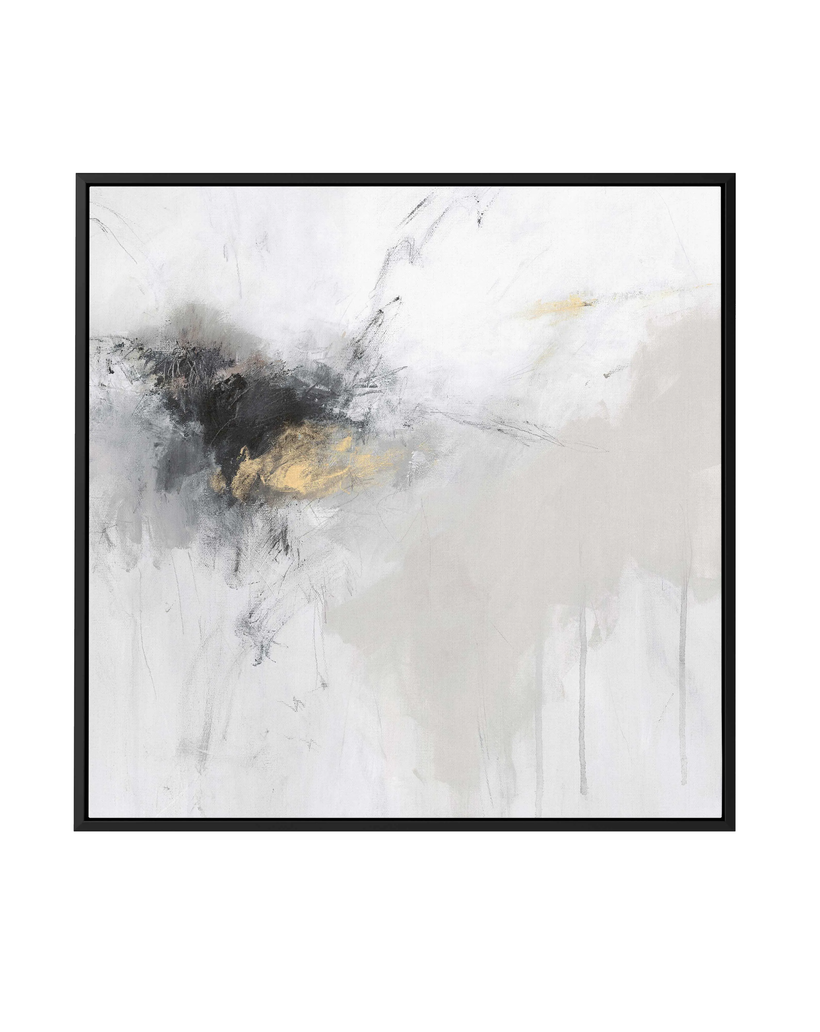 Abyss I SQ Framed Canvas Art Print