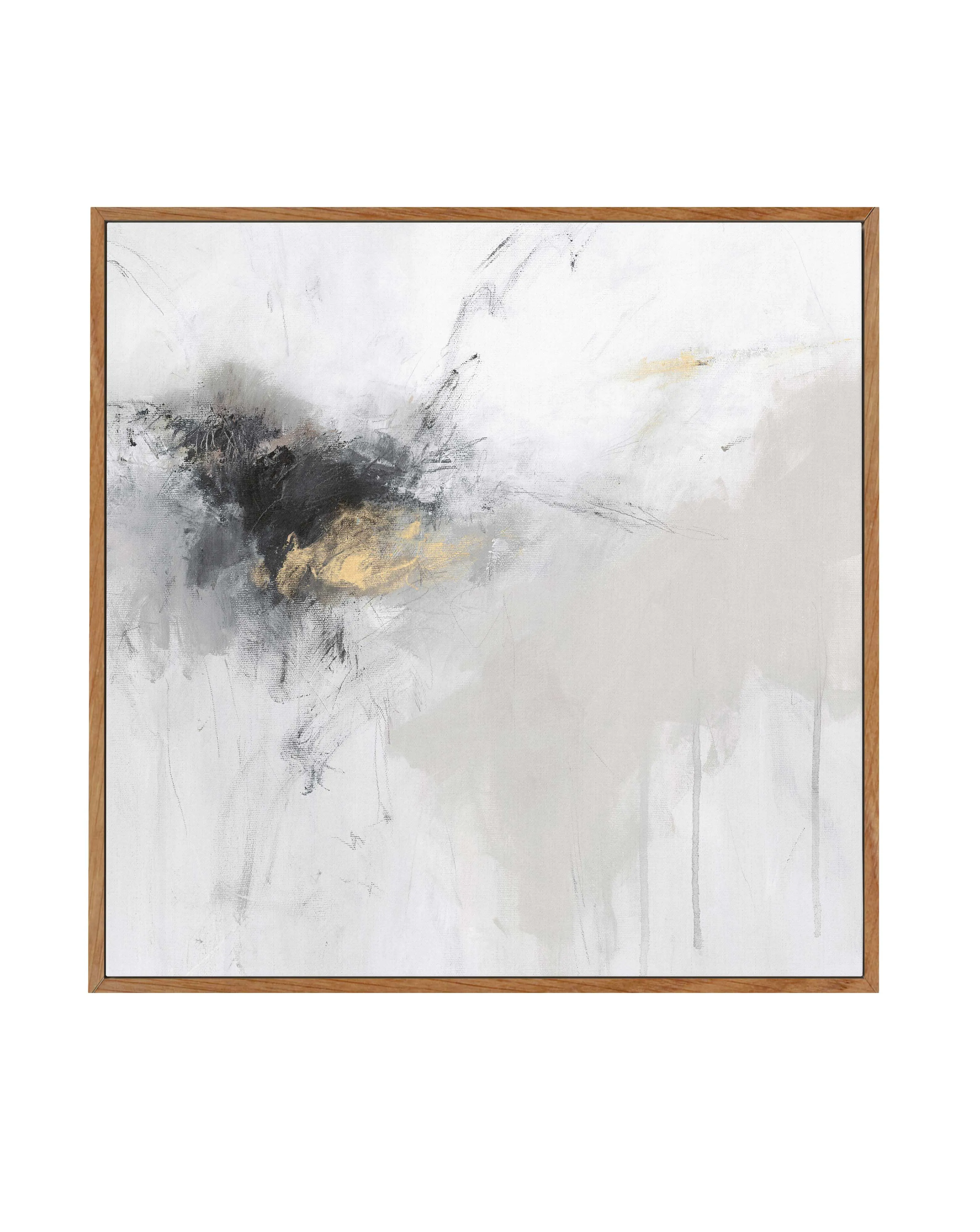 Abyss I SQ Framed Canvas Art Print