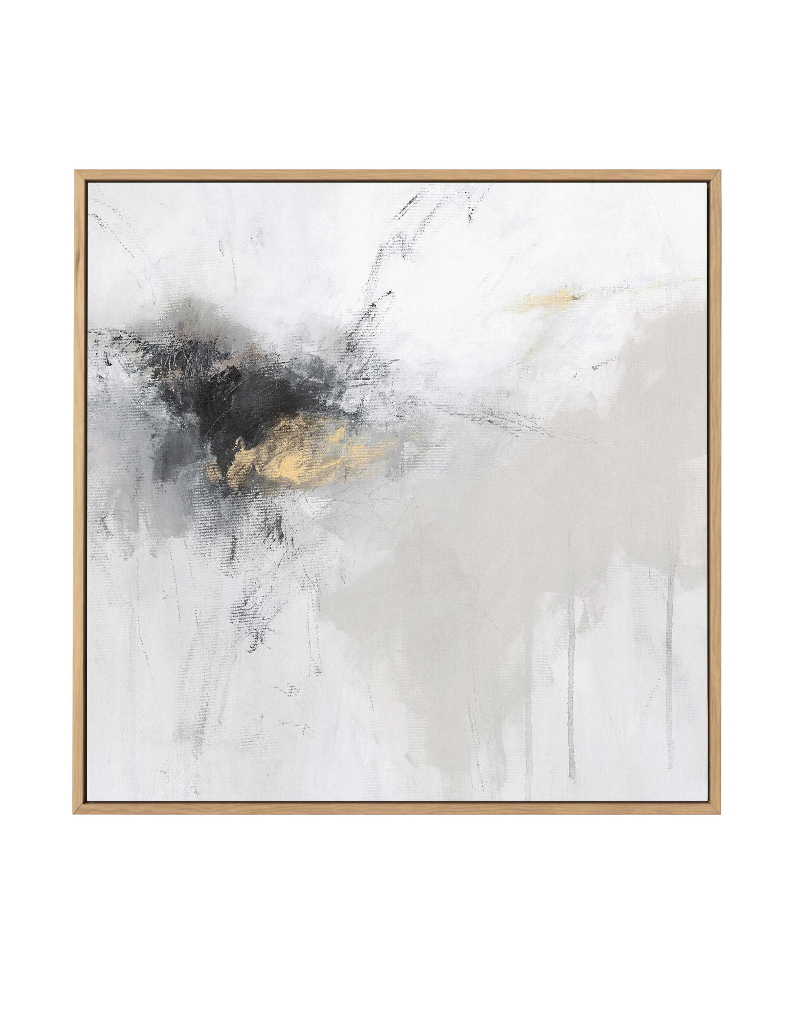 Abyss I SQ Framed Canvas Art Print