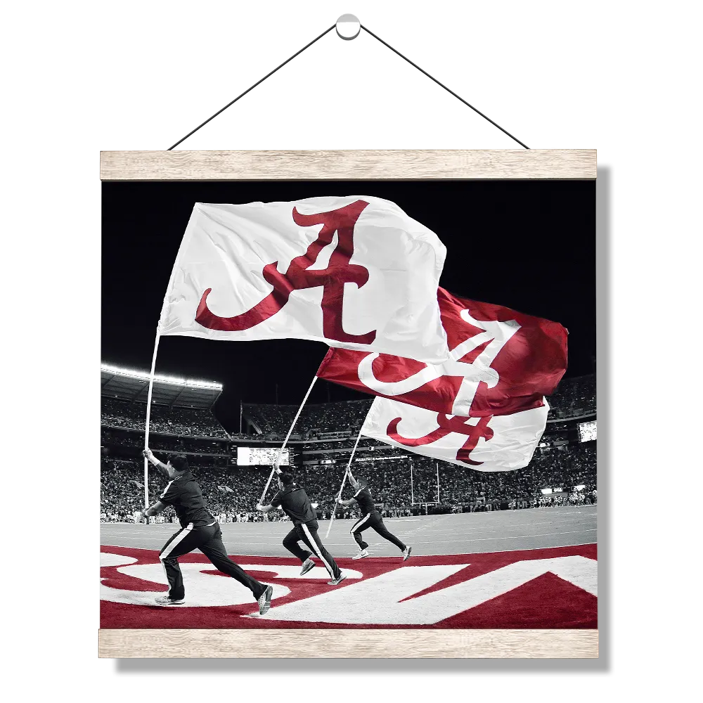 Alabama Crimson Tide - Alabama Flags