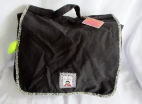 AMERICAN GIRL AMELIA Shoulder Book Flap Bag Crossbody BLACK Purse