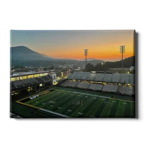 Appalachian State Mountaineers - Kidd Brewer Stadium Sunrise