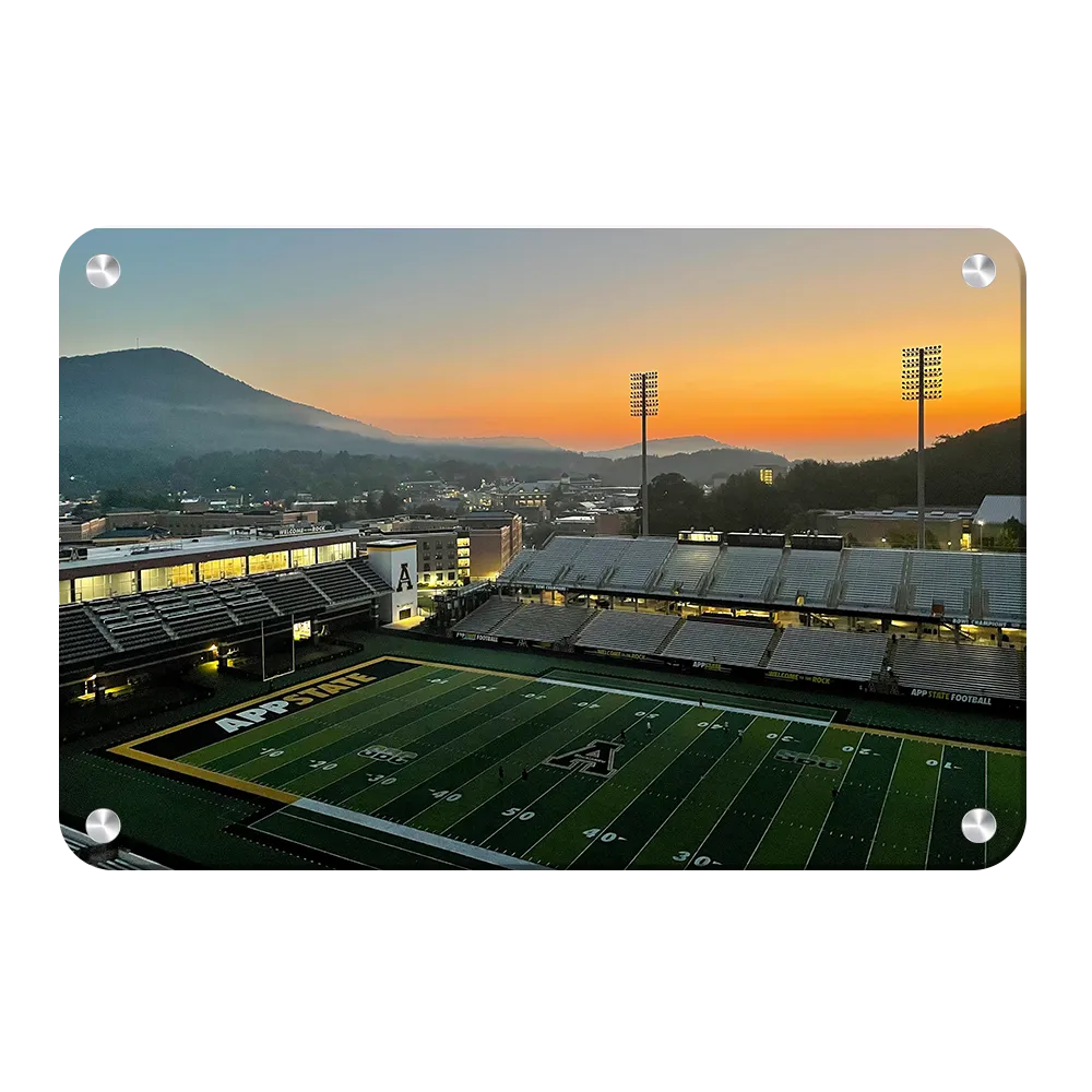 Appalachian State Mountaineers - Kidd Brewer Stadium Sunrise