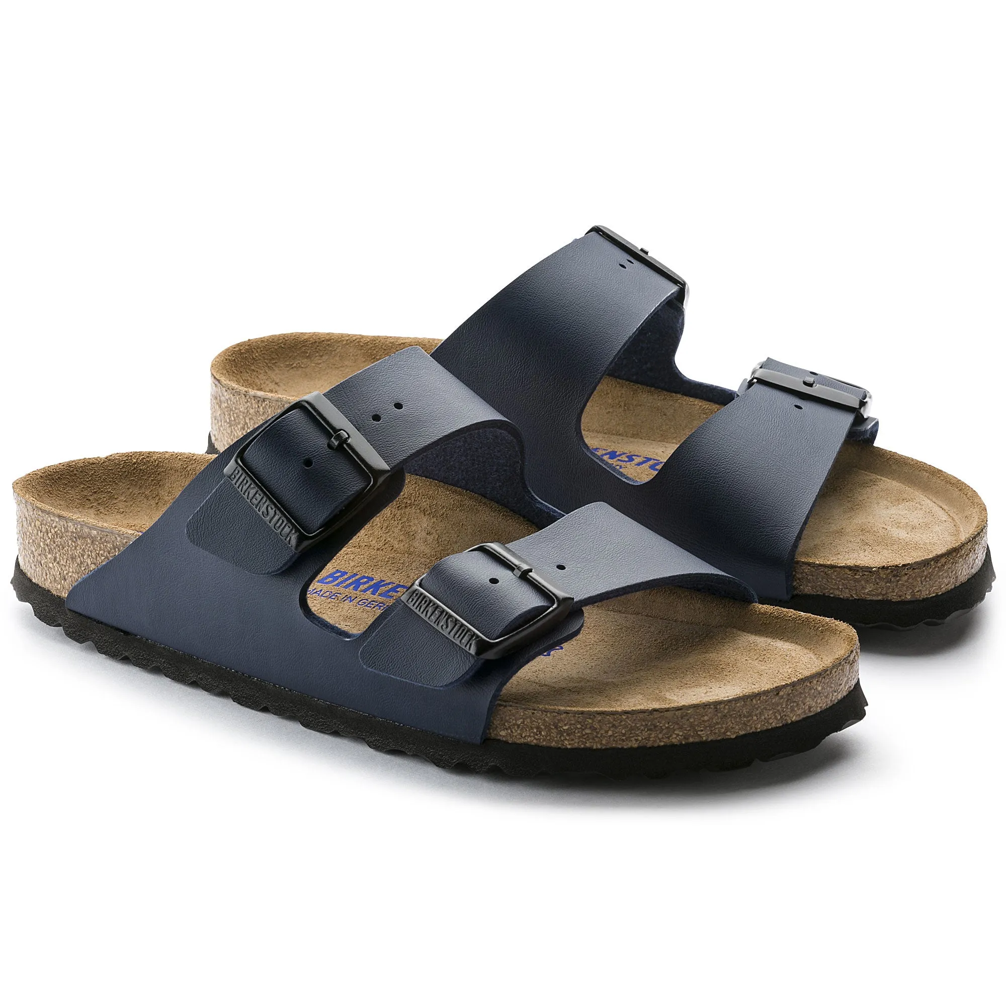 Arizona Regular Width Soft Footbed Navy