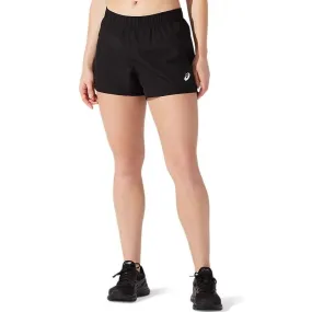 ASICS Womens SILVER 4-inch Running Short