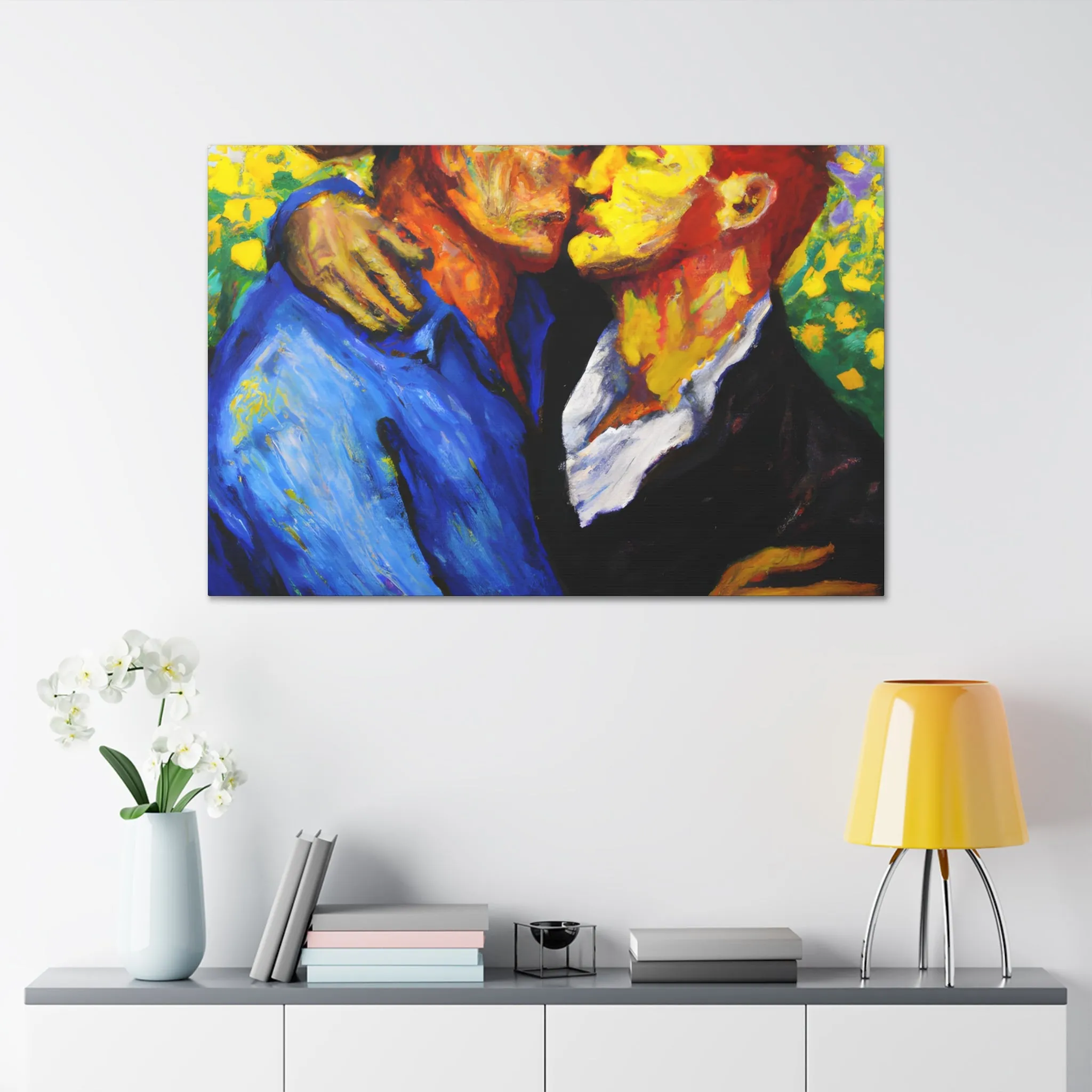 AureliusGodiva - Gay Couple Wall Art