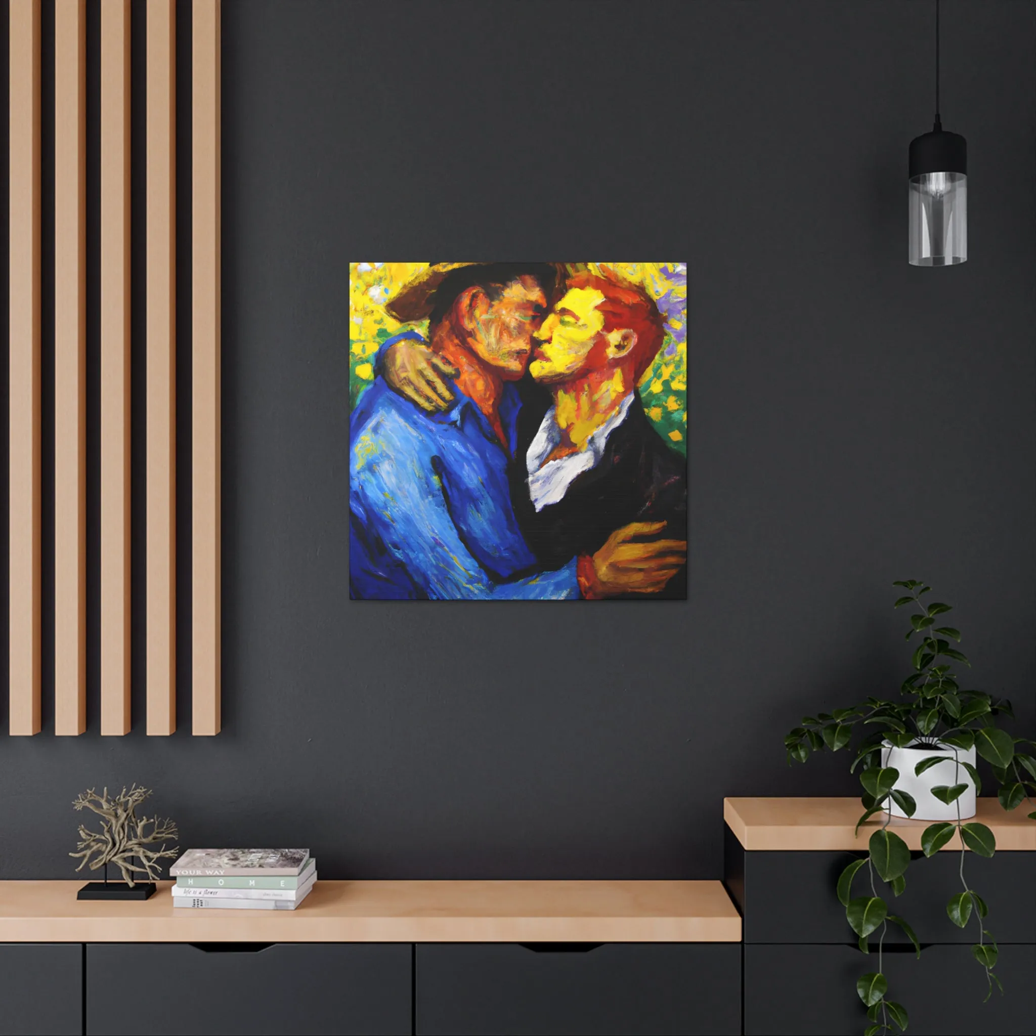 AureliusGodiva - Gay Couple Wall Art