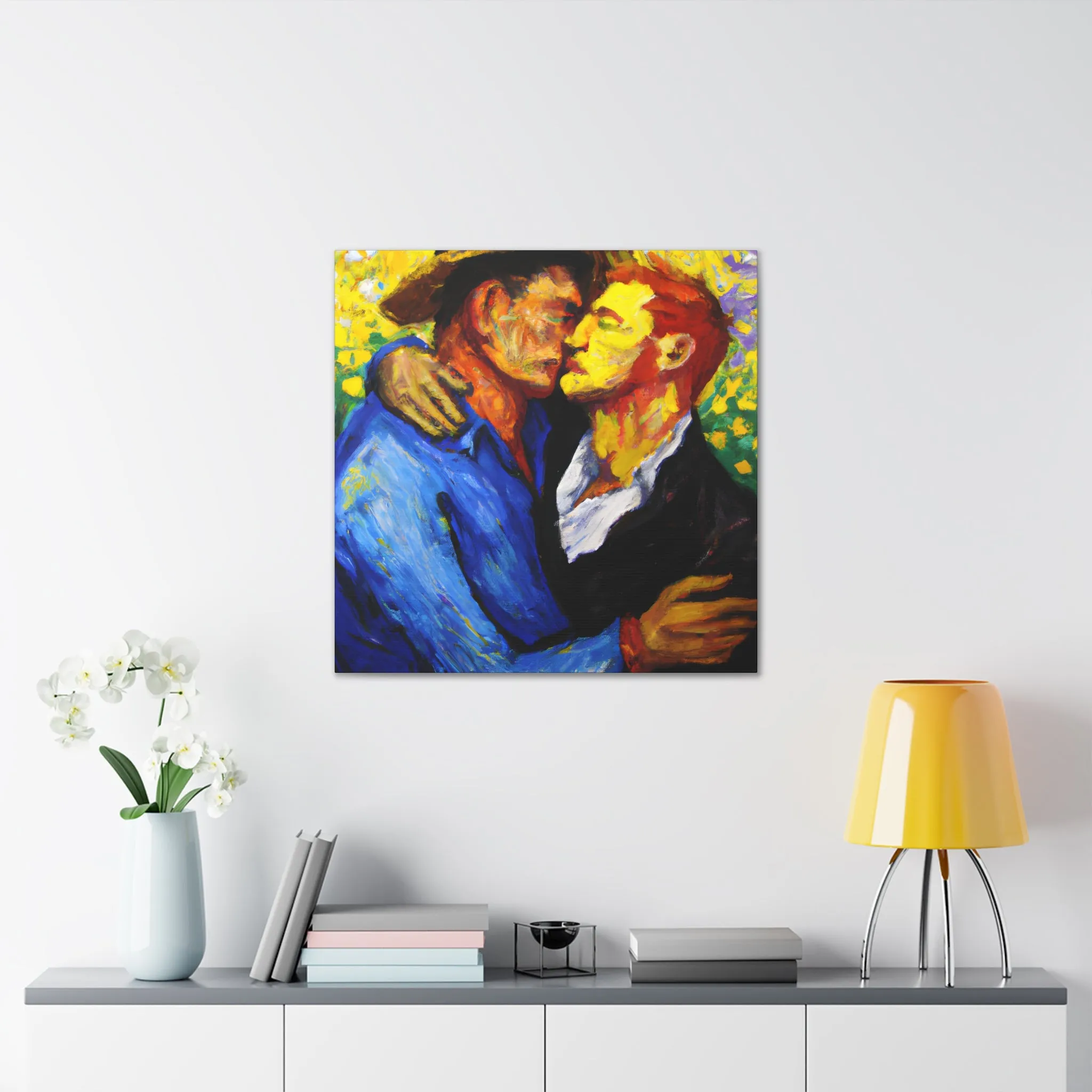 AureliusGodiva - Gay Couple Wall Art