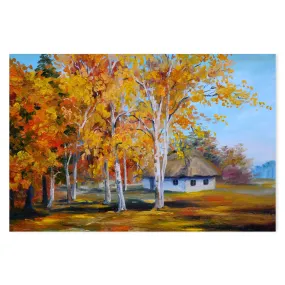 Autumn Leaves, Style A, Hand-Painted Canvas