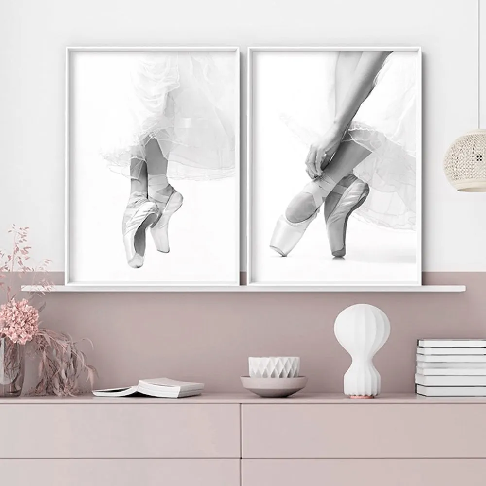 Ballerina Tiptoes II - Art Print