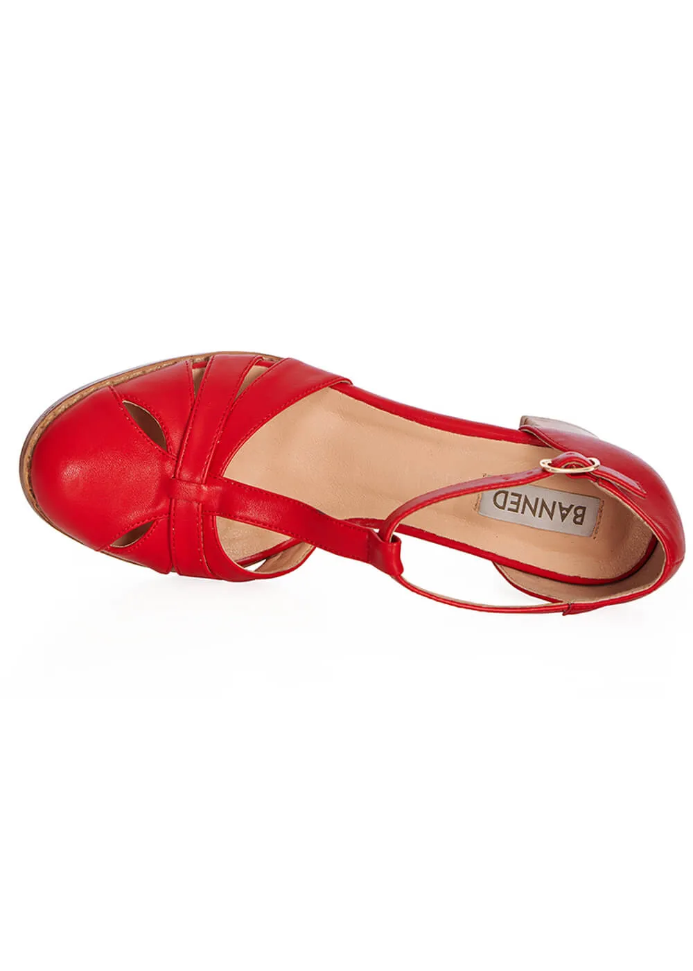 Banned Fancy Footwork Sandals Coral