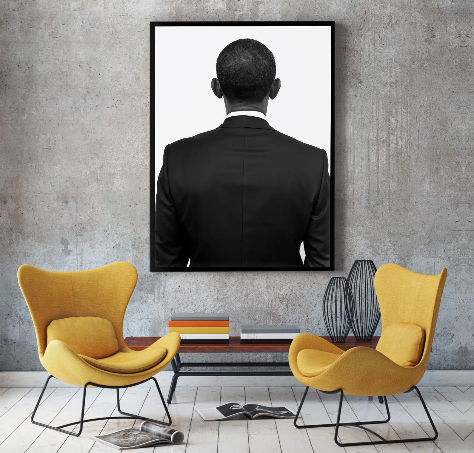 Barack Obama Poster, Obama Art, President Poster, Joe Biden Print, Home Decor, Wall Art, Custom Poster, Canvas Poster, Rolled Canvas