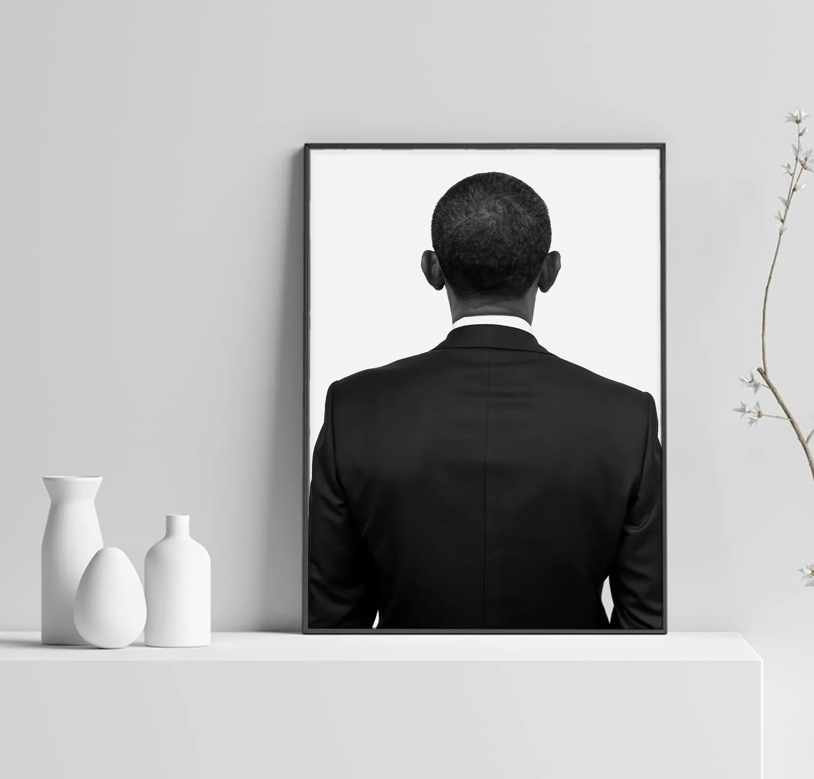 Barack Obama Poster, Obama Art, President Poster, Joe Biden Print, Home Decor, Wall Art, Custom Poster, Canvas Poster, Rolled Canvas