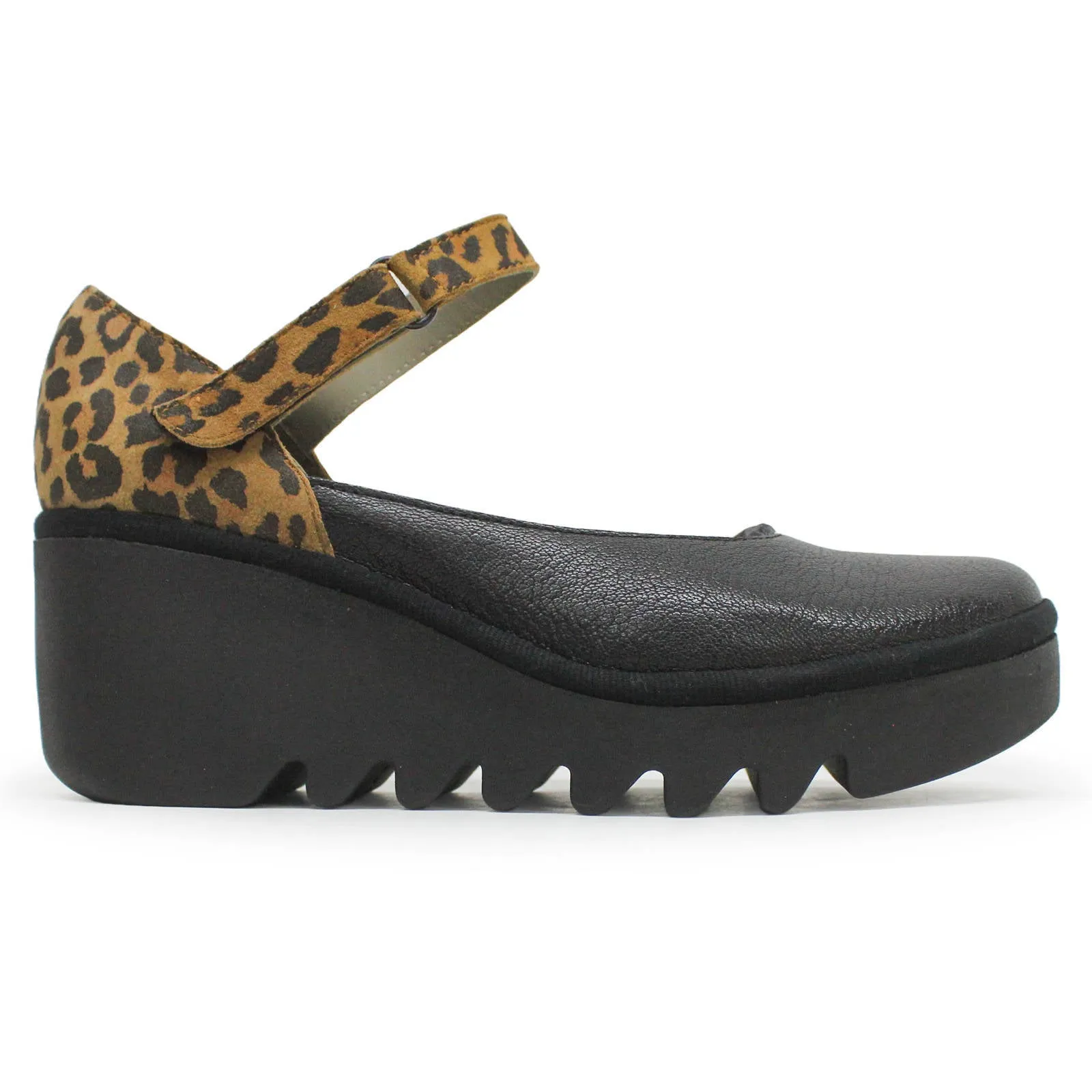 Stylish Mousse Cheetah Leather Womens Heels Shoes from BAWO543FLY