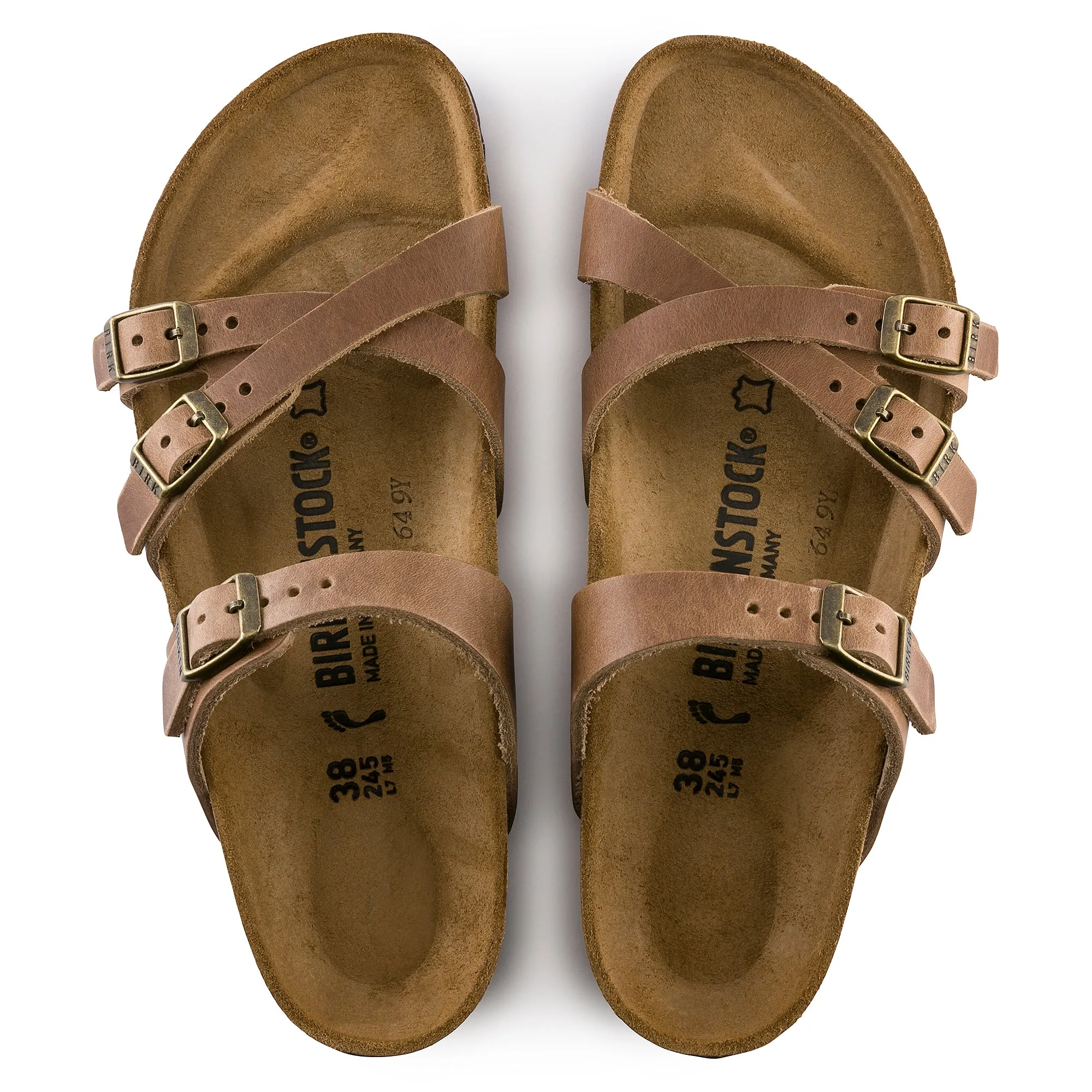 Birkenstock Franca Oiled Leather Narrow