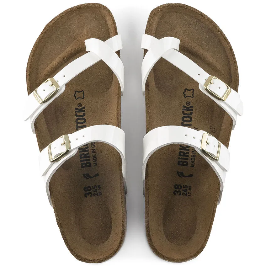 Birkenstock Mayari-White Patent BF 1005280