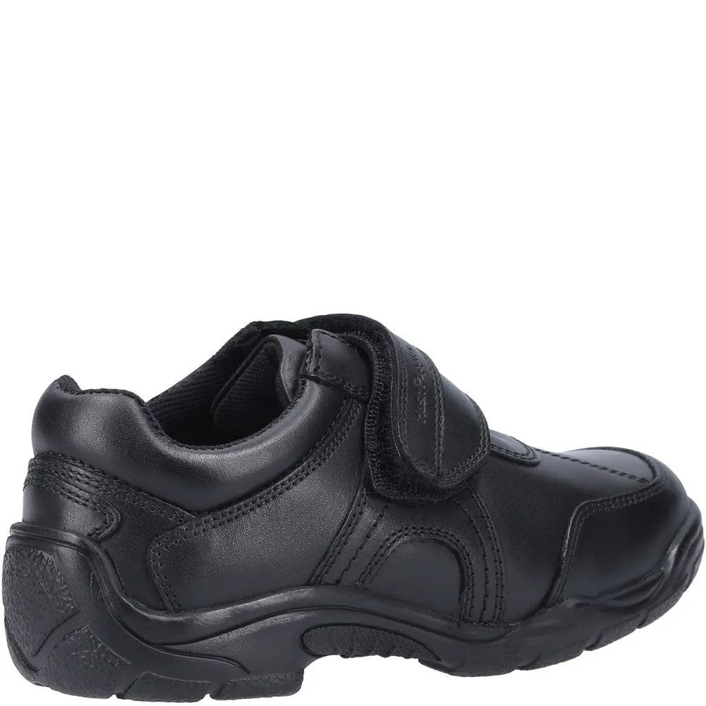 Black Arlo Senior School Shoes