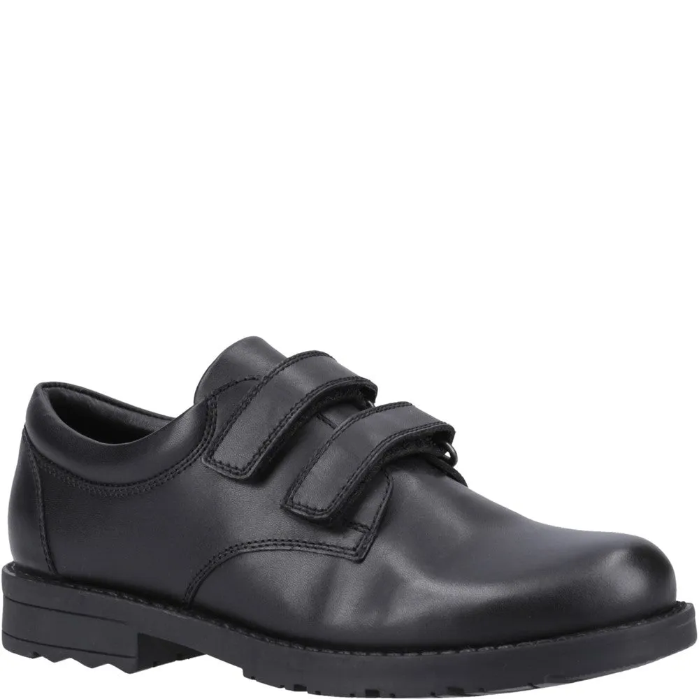 Black Barry Junior School Shoes