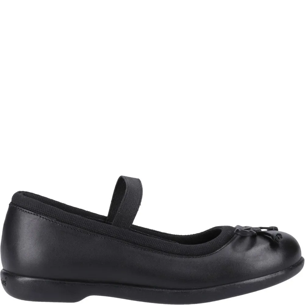 Black Betty Junior School Shoes