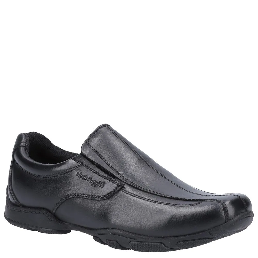 Black Elijah Junior School Shoes