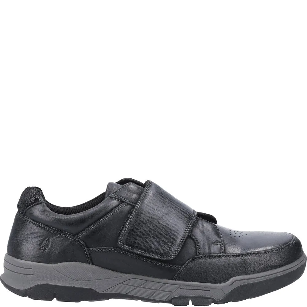 Black Fabian Touch Fastening Shoes