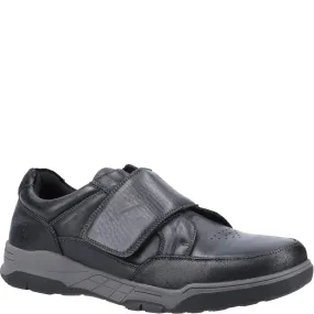 Black Fabian Touch Fastening Shoes