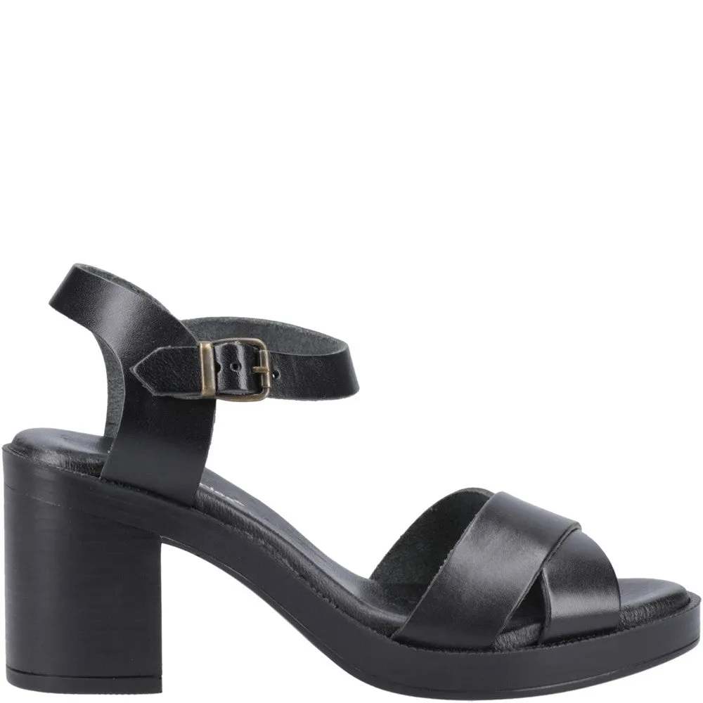 Black Georgia Sandals