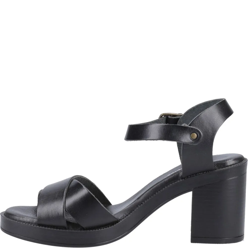 Black Georgia Sandals