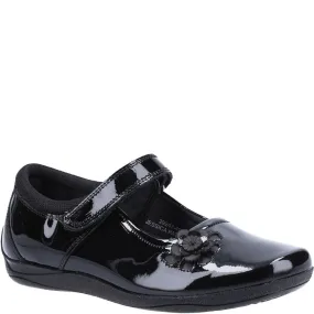 Black Jessica Senior Patent School Shoes