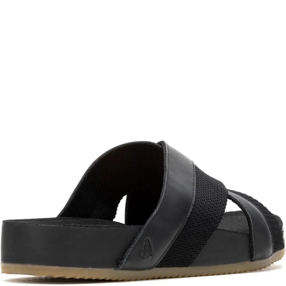 Black Merritt Slide Sandals