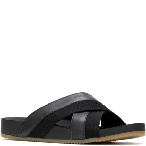 Black Merritt Slide Sandals