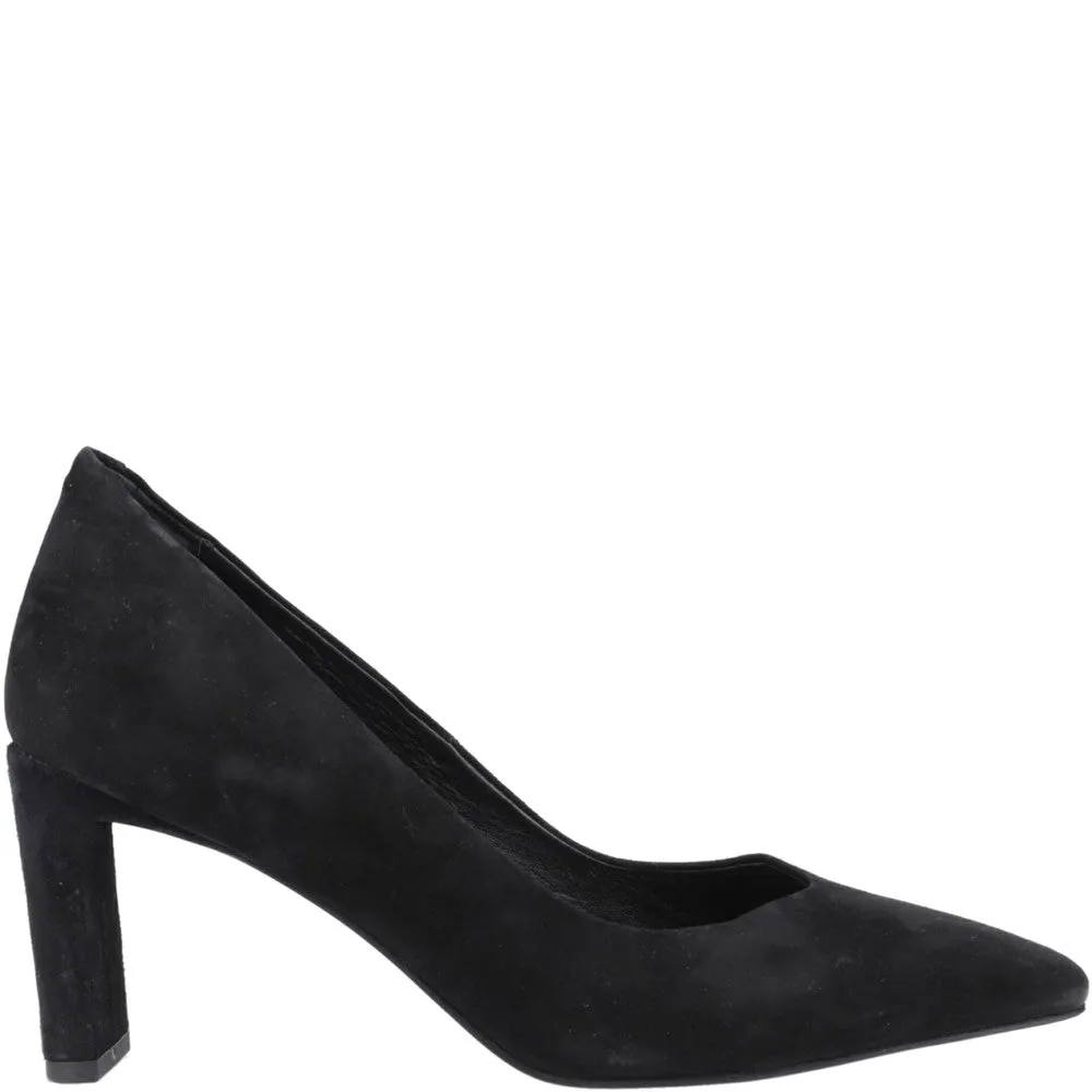 Black Olivia Court Shoes