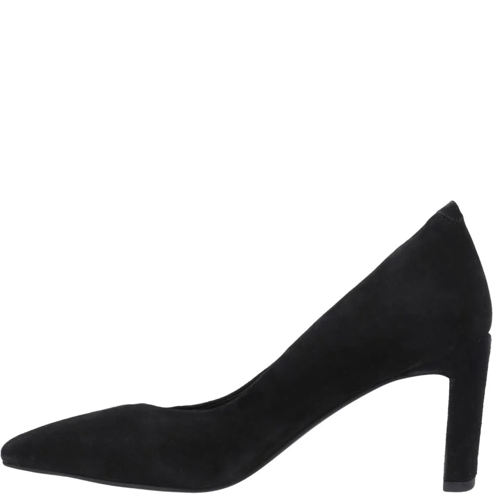 Black Olivia Court Shoes