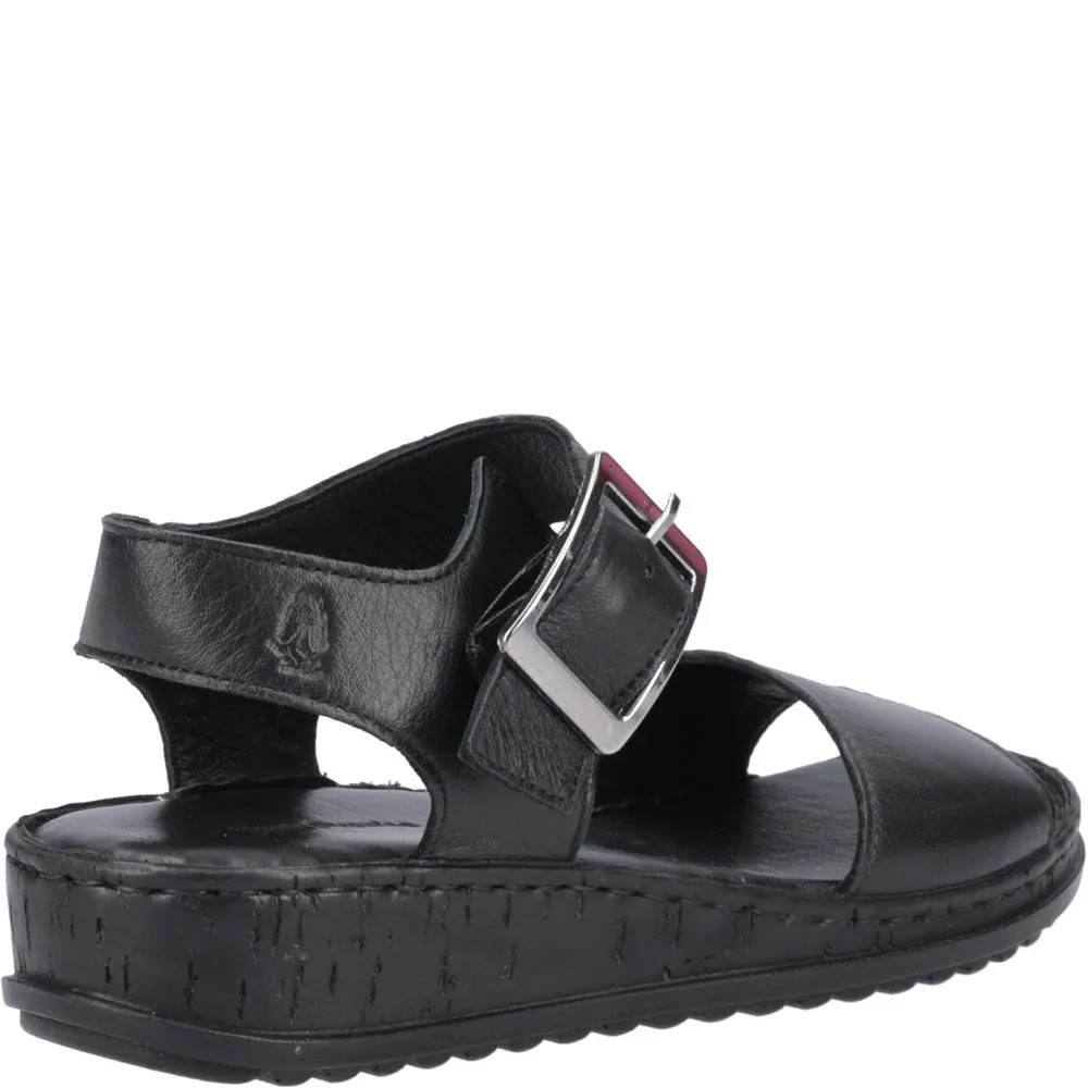 Black on Black Ellie Sandals