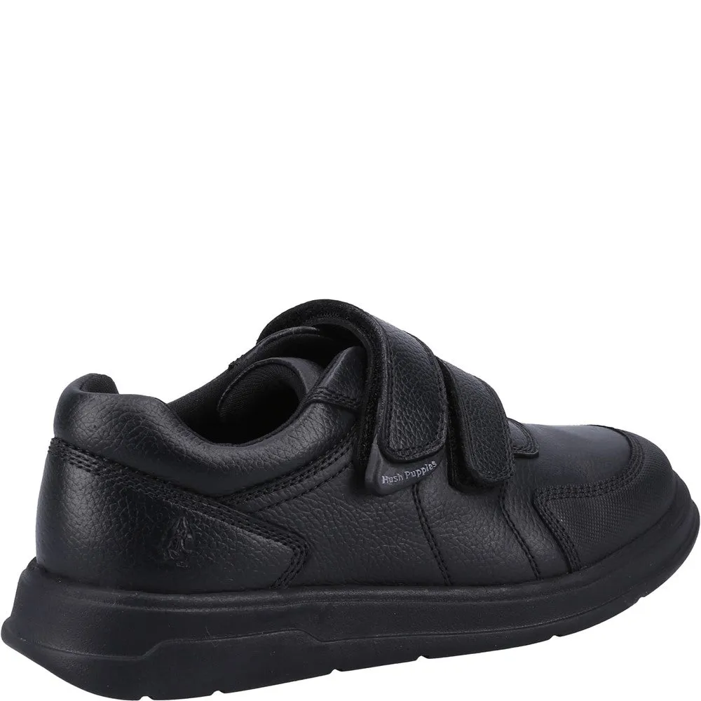 Black Ryan Junior School Shoes