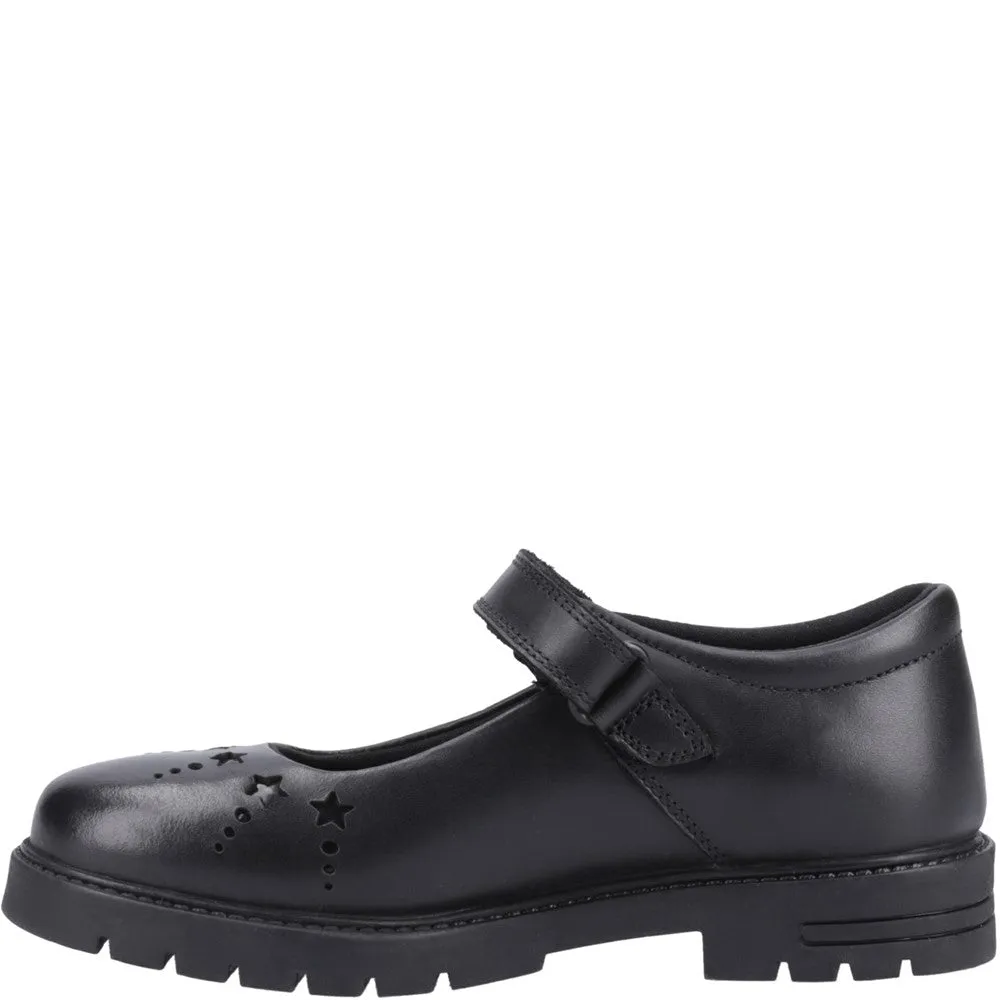 Black Sabrina Senior School Shoes