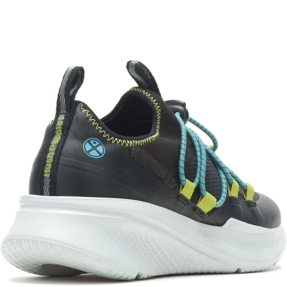 Black/White Spark Bungee Trainers