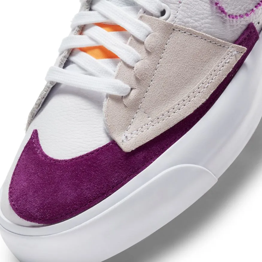 Blazer Mid Edge (White/White/Viotech)