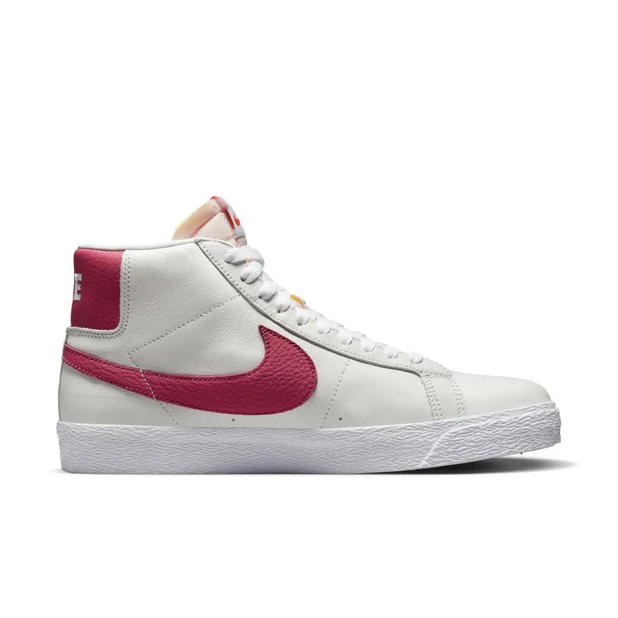 Blazer Mid ISO (White/Sweet Beet)