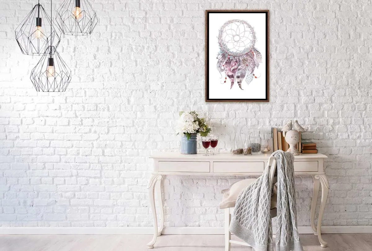 Boho Dream Catcher | Canvas Wall Art Print