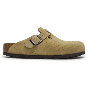 Boston BS Suede Embossed Unisex Slip On Clogs Sandals