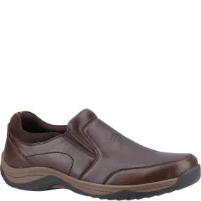 Brown Donald Slip On Shoes