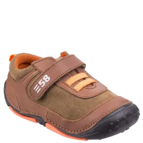 Brown Harry Touch Fastening Infant Trainers