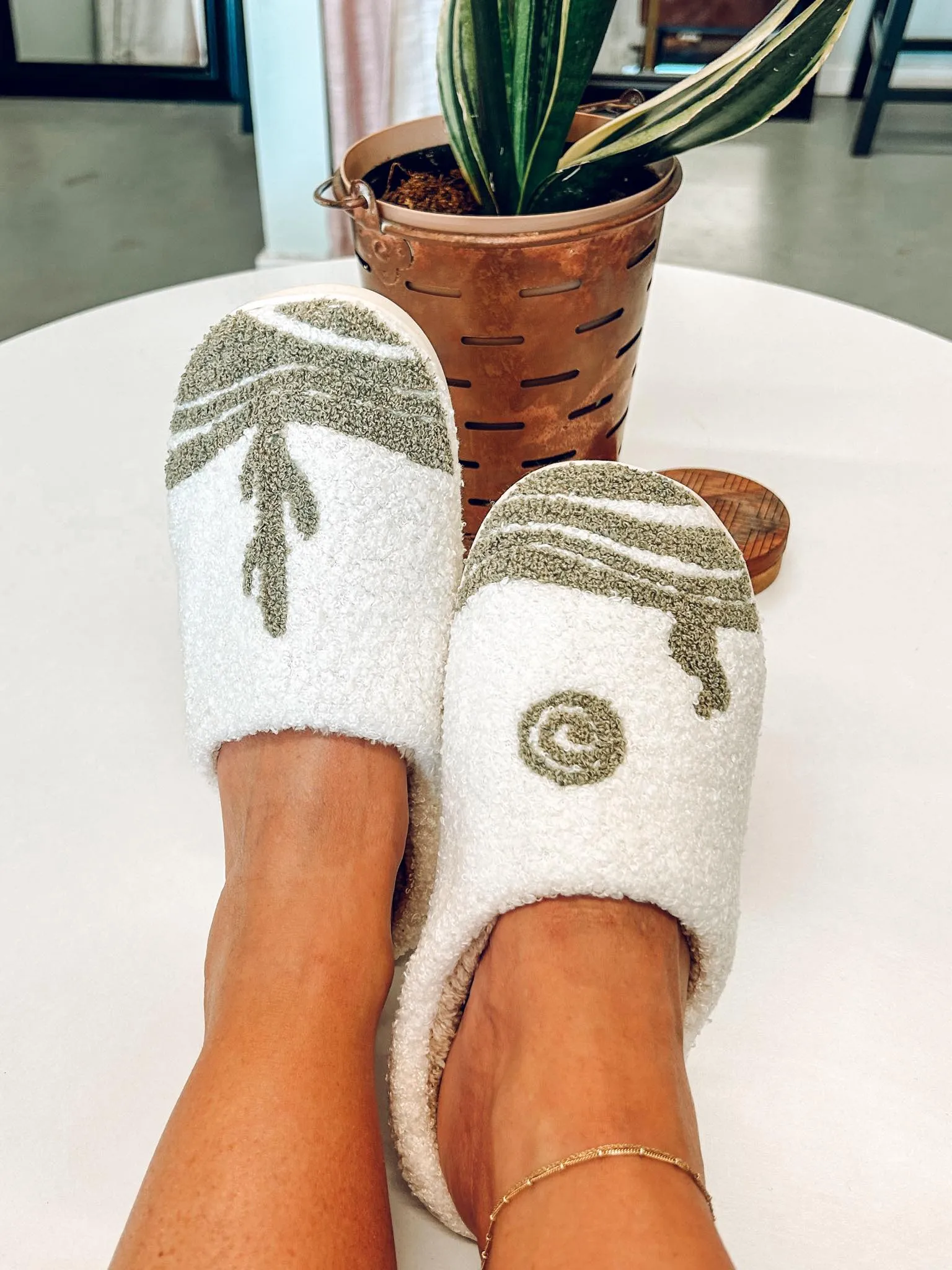 Cactus Landscape Slipper