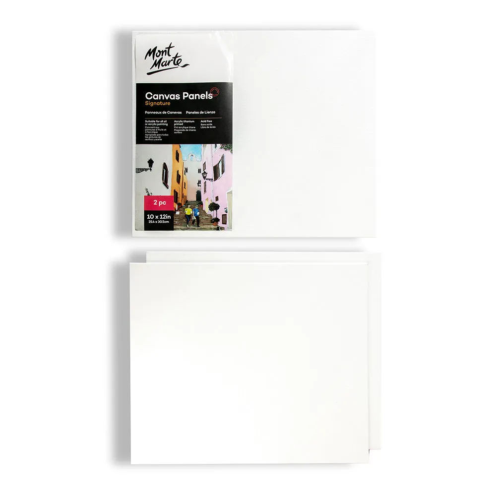 Canvas Panels Signature 2pc 25.4 x 30.5cm (10 x 12in)