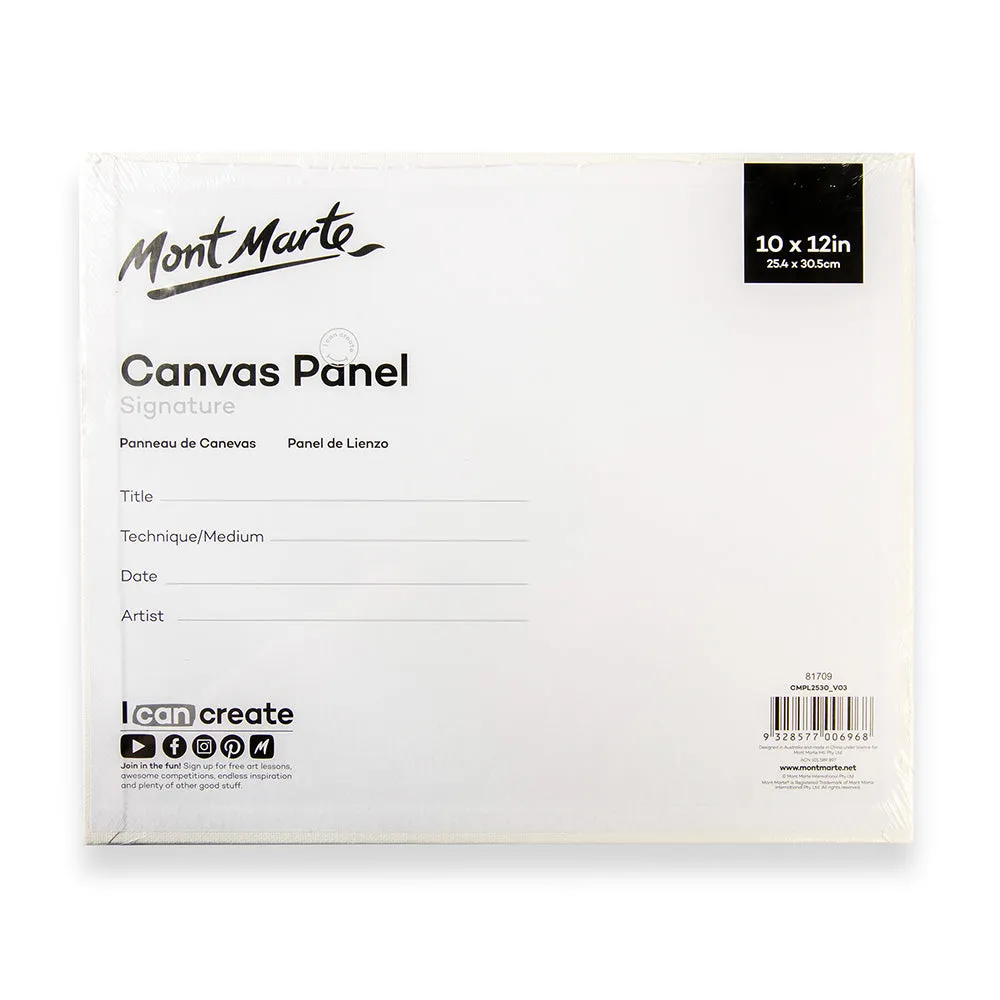 Canvas Panels Signature 2pc 25.4 x 30.5cm (10 x 12in)