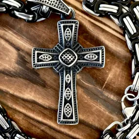 Celtic Guardian Cross Pendant - PEN700