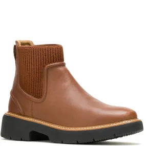 Cognac Sock Jodie Ankle Boots