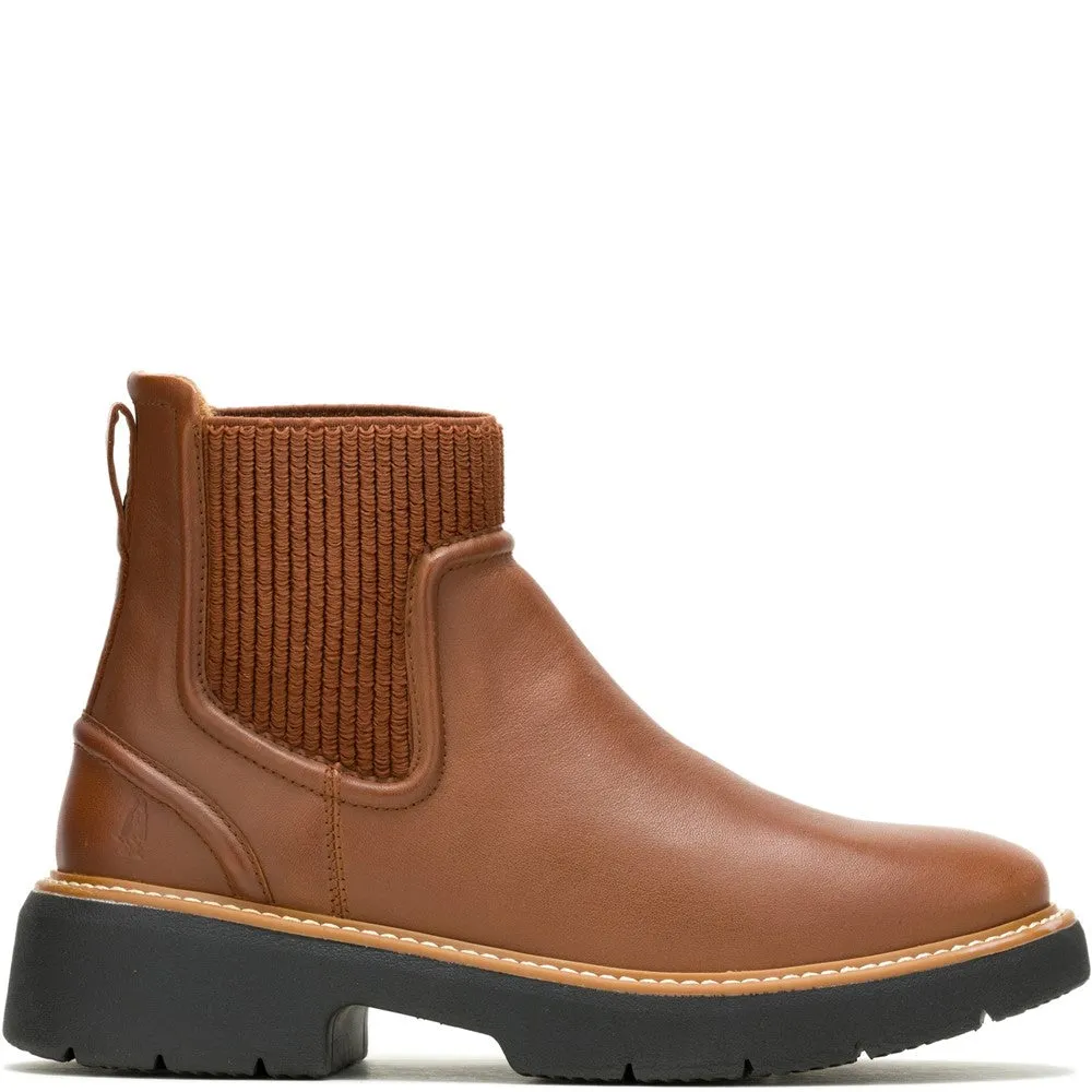 Cognac Sock Jodie Ankle Boots